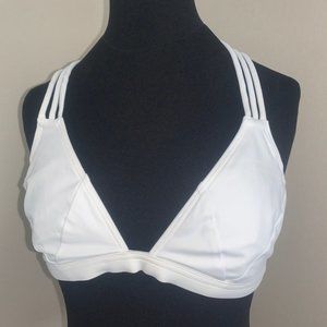 PINK VS White Criss Cross Bikini Top